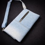 Denim Tassel Crossbody Bag